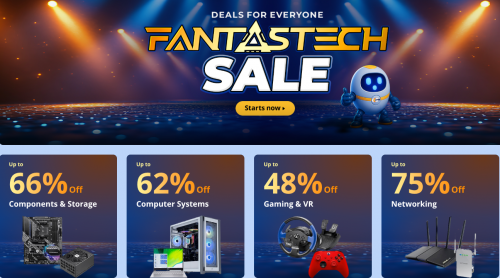 Newegg Canada: Fantastech Sale up to 75% off