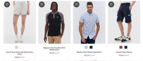 Bench Canada: Buy One Get One Free Multipacks and T-Shirts + Outlet up to 65% Off