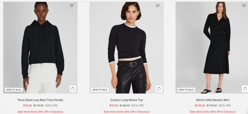 Club Monaco Canada: 30% off Sale Styles + Extra 40% off