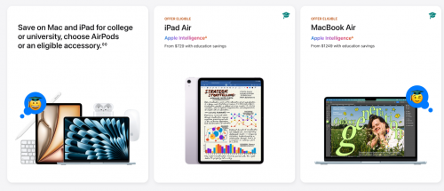 Apple Canada Back to School Offers: Education Savings Deal