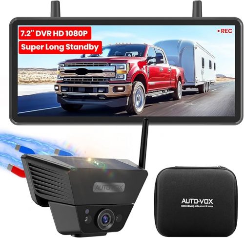 Amazon Canada Deals: Save 10% on AUTO-VOX 7.2″ DVR Solar Wireless Backup Camera No Wiring + More