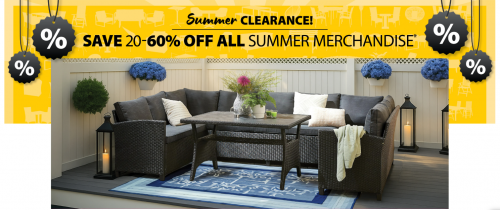 Jysk Canada Summer Clearance Sale: Save 20-60% on Summer Merchandise