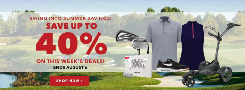 Golf Town Canada: Flash Sale up to 40% off