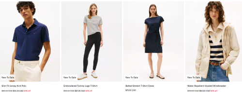 Tommy Hilfiger Canada: Sale up to 60% off + Up to an Extra 30% off with Promo Code