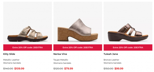 Clarks Shoes Canada: Extra 20% off Sale Styles with Promo Code