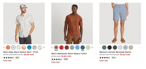 Eddie Bauer Canada End of Season Clearance Sale: Extra 50% off Last Marked Price + Flash Sale 60% Off