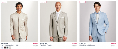 Tip Top Canada: 50% off Clearance + Suits up to 70% off