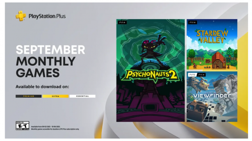 PlayStation Plus Canada FREE Monthly Games: Psychonauts 2 + More Available September 2nd
