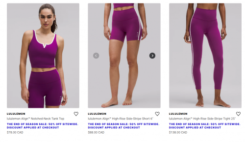 Peleton Canada: Labour Day Sale: 50% off Sitewide Including Lululemon x Peloton