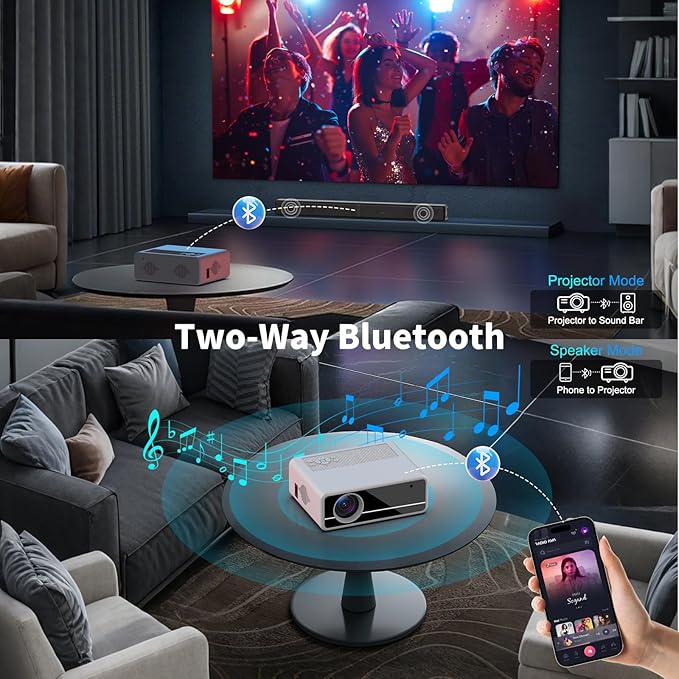 Amazon Canada Deals: Save 54% on GKLPO Mini Projector with Two-Way ...
