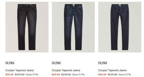Harry Rosen Canada: Clearance up to 60% off + Extra $50 Off Every $250