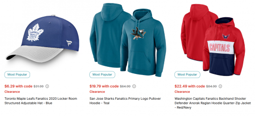 Lids Canada: Clearance + Extra 25% off with Promo Code