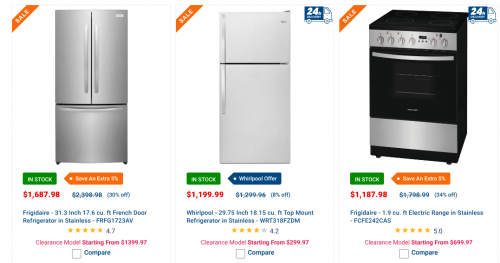 Coast Appliances Canada Sale: Save up to $1200 on Kitchenaid Appliances + up to 80% off Clearance + More