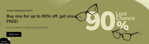 Clearly Canada Super Clearance Event: Buy One For up to 90% off, Get One Free + More