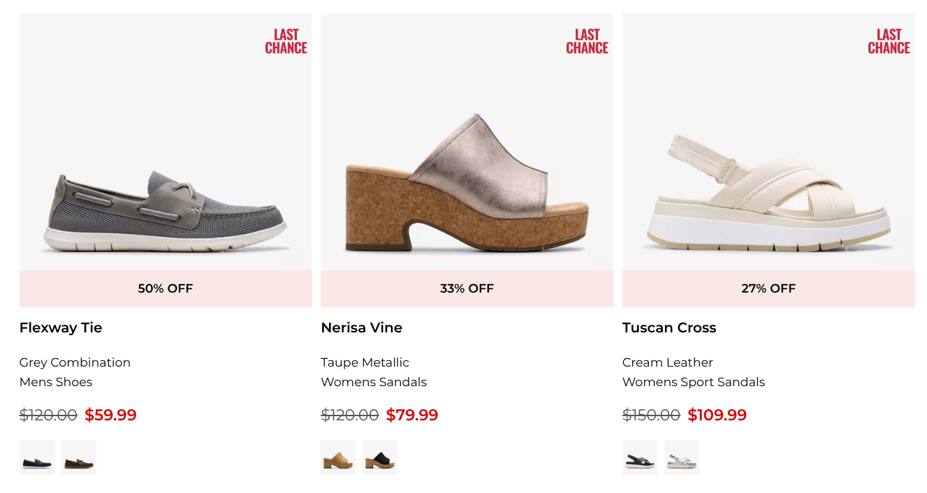 Clarks Shoes Canada: 10% off Select Styles with Promo Code + Clearance ...