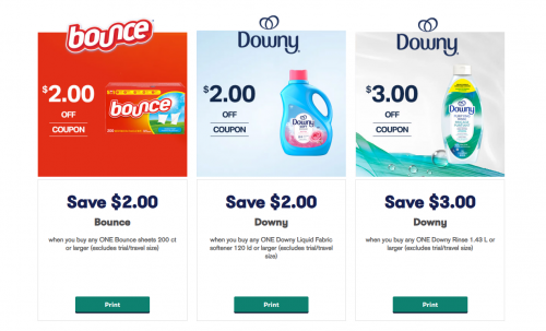 P&G Good Everyday Canada: New Printable Coupons Available