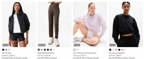 Athleta Canada: Friends & Family 30% off Everything + Extra 30% off Sale