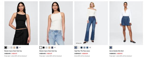 Gap Canada Fall Style Event: Save 50% off Your Purchase Including Sale