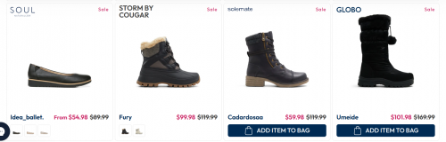 GLOBO Shoes Canada: Save up to 50% off Select Styles + More