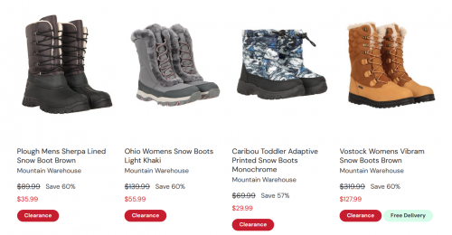 Mountain Warehouse Canada: Save 50% or More Sitewide + Summer Sale up to 60% off