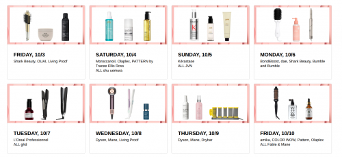 Sephora Canada: Daily Hair Deals up to 50% off Until October the 10th