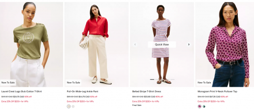 Tommy Hilfiger Canada Friends & Family Sale: 40% Off Sitewide + an EXTRA 25%