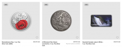 Royal Canadian Mint The 2025 Remembrance Day Coin + More New Releases