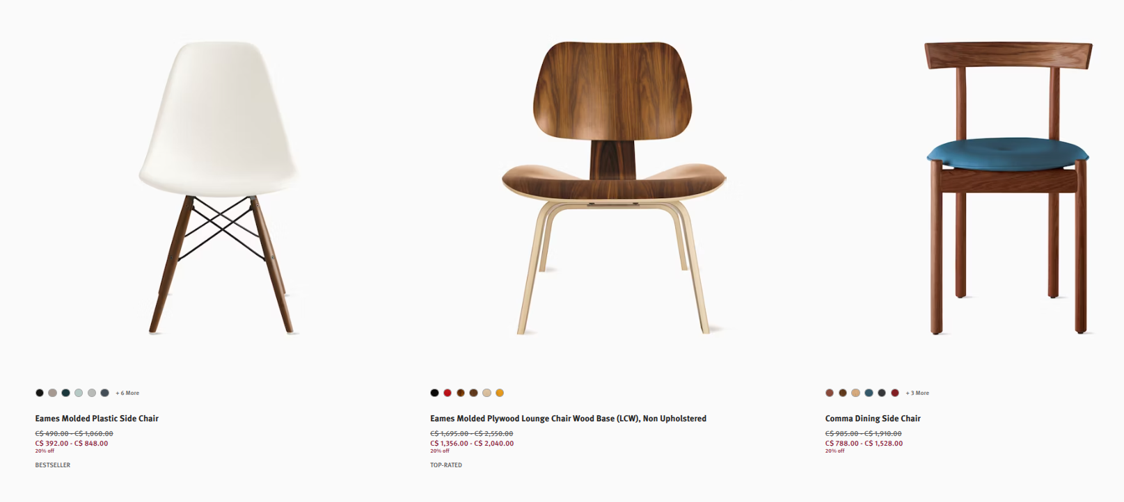 Herman Miller Canada Holiday Hosting Sale: Save 20% off Best Sellers