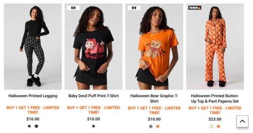 Forever 21 & Urban Planet Canada Halloween Sale: Buy 1 Get 1 FREE Sitewide + More Deals