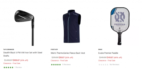 Golf Town Canada: Demo Club Event up to 40% off + 30% off Nike Apparel + Clearance + More