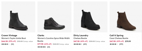 The Shoe Company Canada: Fall Sale up to 50% off + Clearance + More