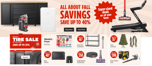 Canadian Tire Week Deals + Redeem CT Money and Get Back 20% + More