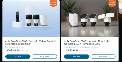 Eufy Canada: Halloween Sale up to 80% off + 50% off HomeBase 3 for Existing Customers