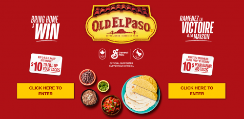 Get A $10 Grocery Gift Card When You Purchase 2 Old El Paso Taco Kits