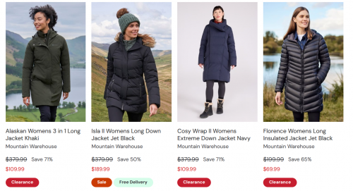 Mountain Warehouse Canada: Winter Sale up to 60% off Sitewide