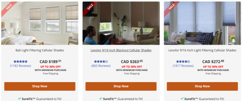 Blinds Canada Mother’s Day Event Sale: Save up to 30% off with Promo Code