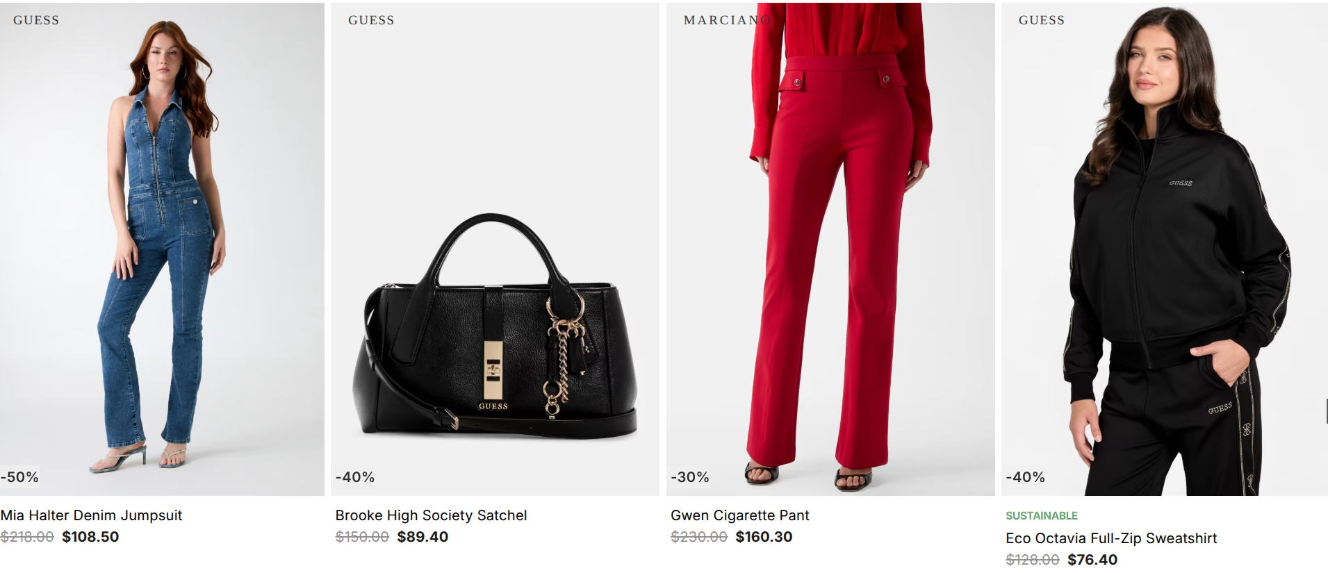 GUESS & GUESS Factory Canada: Mid-Season Sale up to 50% off