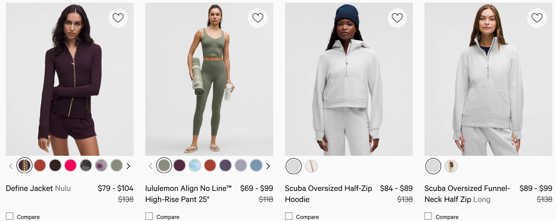 Lululemon Canada : We Made Too Much Sale up to 60 % off