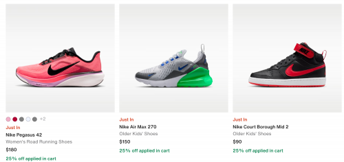 Nike Canada Back To School Sale: Save 25% on Select Styles