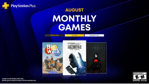 Playstation Plus Canada August 2026 FREE Monthly Games: Dying Light 2 Stay Human: Reloaded Edition + More