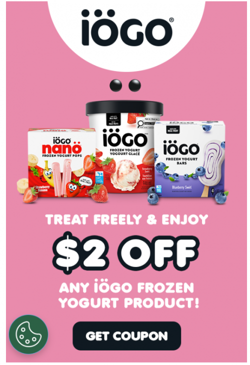 Canadian Printable Coupons: Save $2 on Iogo Frozen Yogurt