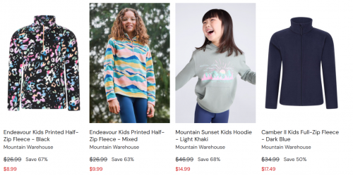 Mountain Warehouse Canada Back to School Sale: Save 50% off or More + Outdoor Sale up to 70% off