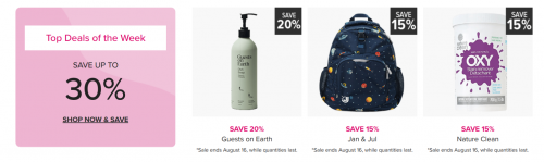 Well.ca Canada: Back To School Savings + Top Deals of the Week