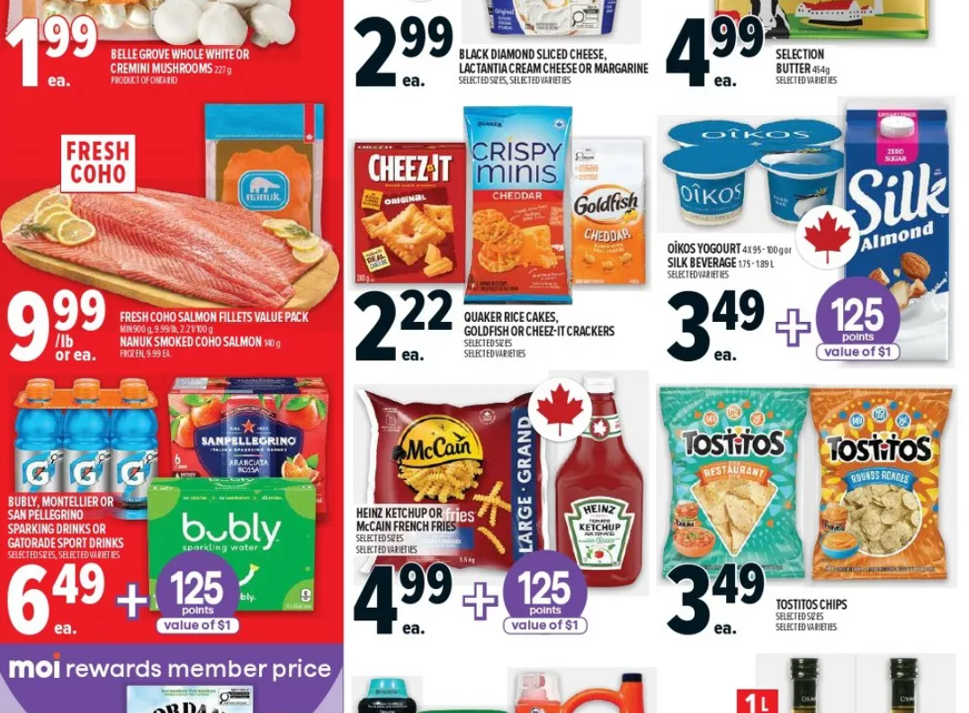 Metro Ontario Flyer Deals August 13th – 19th: Silk Refrigerated Beverages $3.49 + 125 Points + More