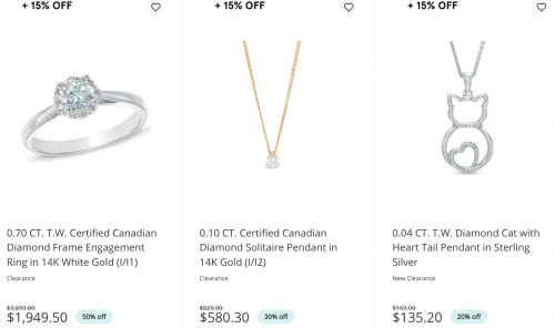 Peoples Jewellers Canada: Up To 35% off Fashion Jewellery + Up To 20% off Watches + Extra 15% off Select Clearance