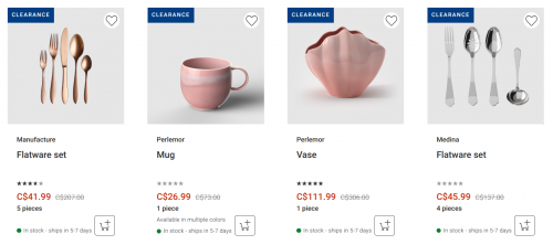 Villeroy & Boch Canada Buy More, Save More: $50 Off for Every $200 Spent + Clearance + More