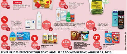 No Frills Ontario: Kellogg’s Cereal $3.50 + 2,500 PC Optimum Points When You Buy 2