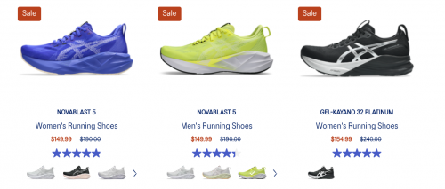 Asics Canada Make It Yours Sale: Save up to 40% Off Running Shoes, Bags, Athletic Apparel & More