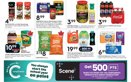 Sobeys & Safeway Ontario: Compliments Sandwich Bags 50 Cents Each After Scene+ Points Offers