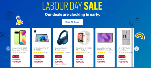 Best Buy Canada: Labour Day Sale + Save up to $900 on TVs + More